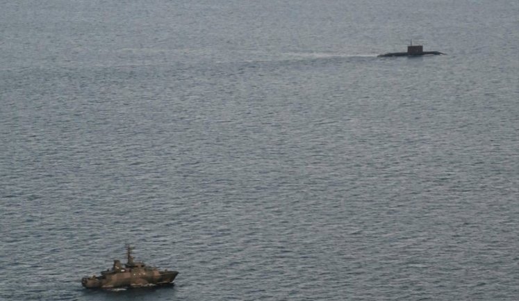 Шведські винищувачі зафіксували російський підводний човен у Балтійському морі. ФОТО