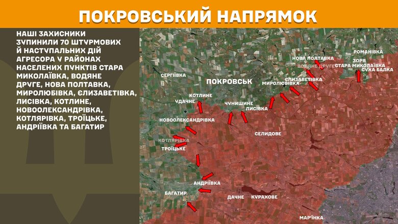Ситуация на фронте - карты боевых действий
