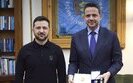 Президент Володимир Зеленський та мер Варшави Рафал Тшасковський