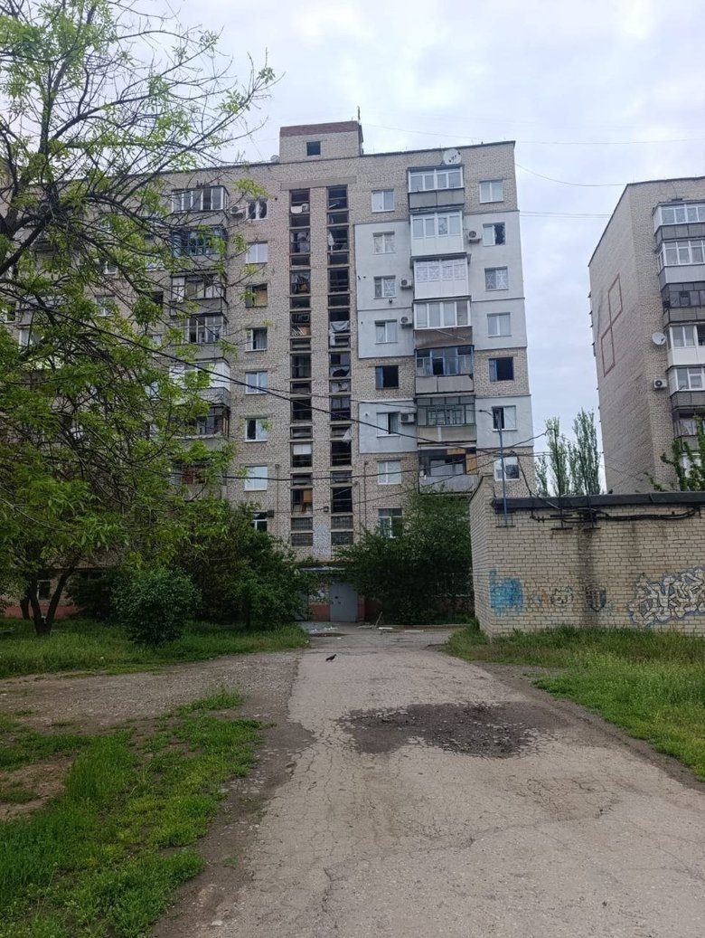 Shelling in Donetsk region on 17 May