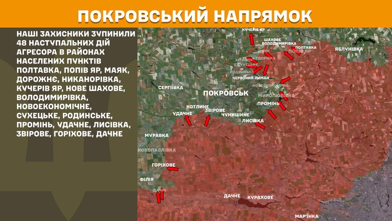 Ситуація на фронті на ранок 12 серпня