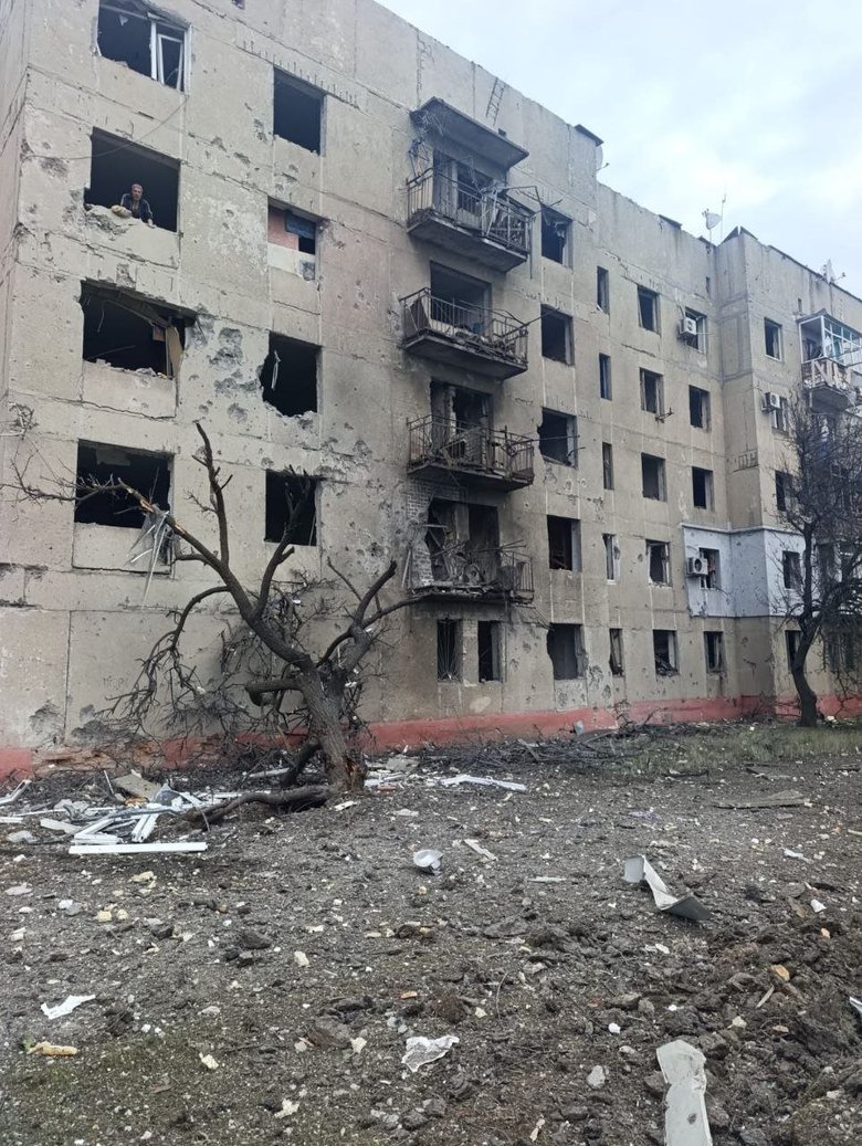 Shelling in Donetsk region on 17 May