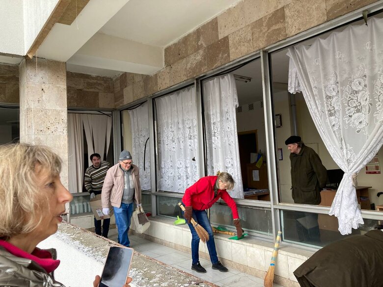 Внаслідок російського обстрілу Києва значно постраждали будівлі Київського нацуніверситету імені Тараса Шевченка 20