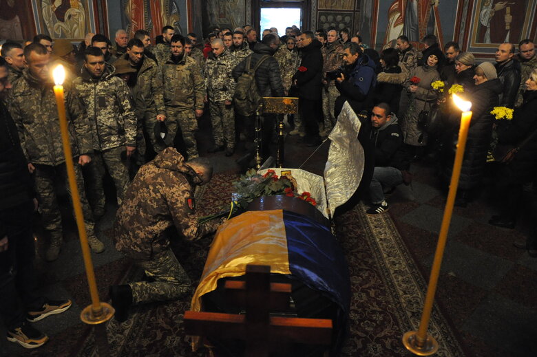 В останню путь провели захисника України Валерія Красняна із позивним Барс 06