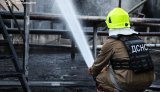 Consequences of Russian Federation’s strike on industrial enterprise in Poltava region: fire has now been extinguished. PHOTOS