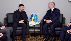Зеленский встретился с президентом Казахстана Токаевым: обсудили пути завершения войны. ВИДЕО