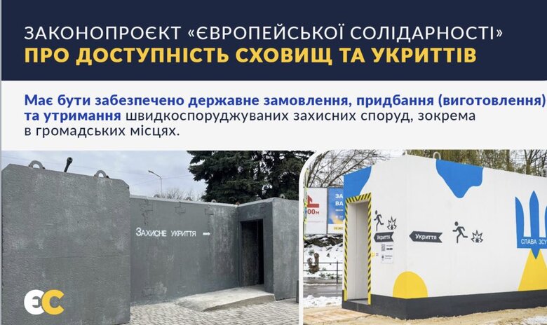 У ВР ініціюють законопроєкт про доступ до укриттів 04
