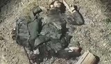 The semi-occupier lies on the ground