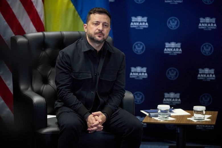 The meeting between Zelenskyy and Trump in Ankara