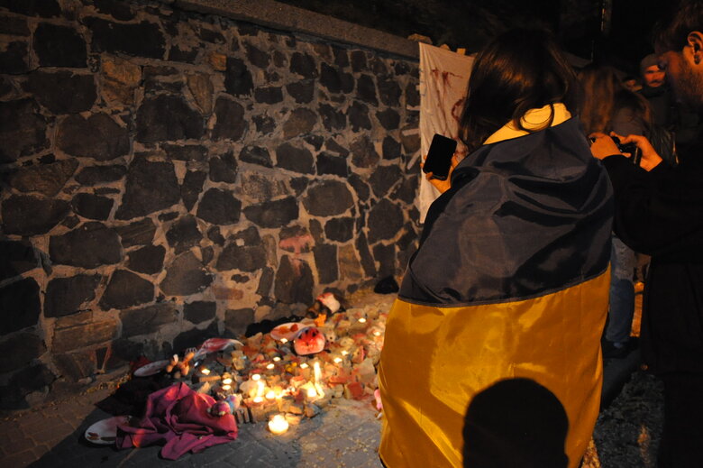 Russia+Iran new axis of evil: у Києві пікетували посольство Ірану через постачання зброї Росії 34