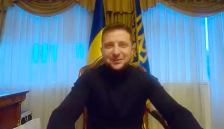 Зеленский опубликовал второе видео из Феофании. ВИДЕО