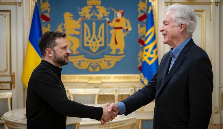 Бернс відвідав Україну з останнім візитом як директор ЦРУ, - Зеленський. ФОТО