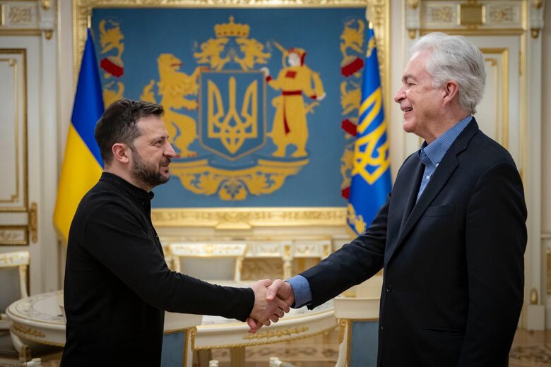 Володимир Зеленський і Білл Бернс
