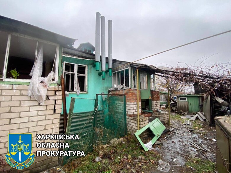 Наслідки обстрілу села Подоли на Харківщині 04