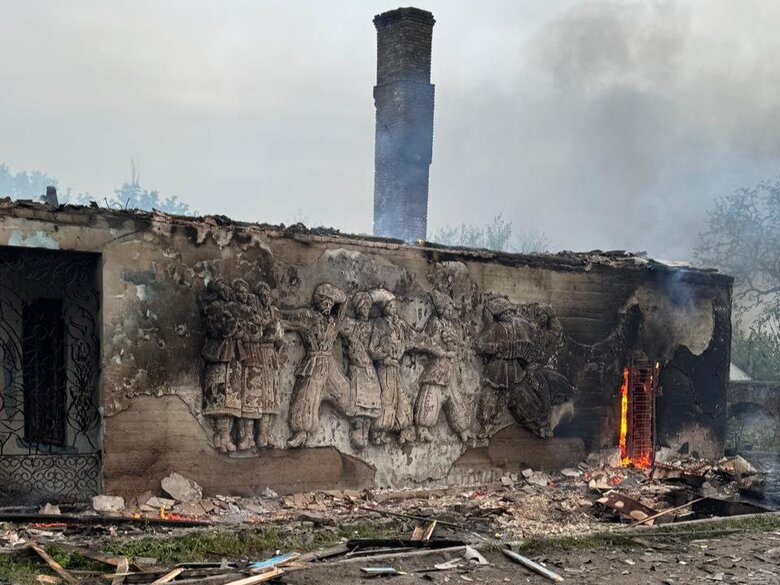 Consequences of shelling in Donetsk region on 29 April 2025