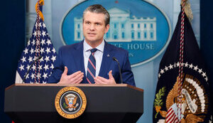 Pentagon chief Pete Hegseth