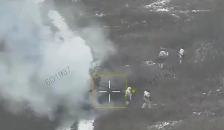 На Лиманському напрямку знищено російську бронемашину та чотирьох штурмовиків. ВIДЕО