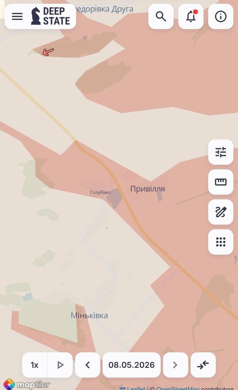 Окупанти мають просування в районах Голубівки та Діброви