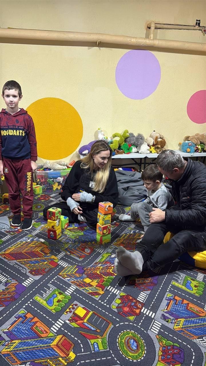 Анджелина Джоли в Херсоне 5 ноября