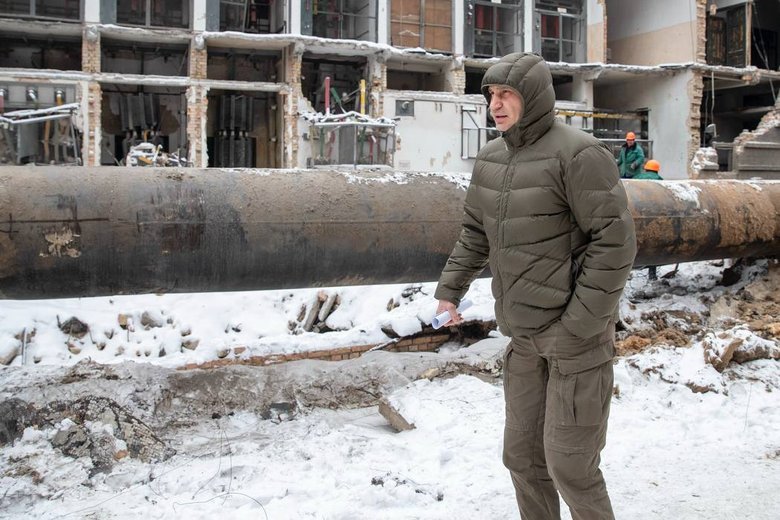 Darnytsia Thermal Power Plant after Russian strikes