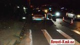 В Николаеве милиционер сбил девушку на "зебре". ФОТОрепортаж