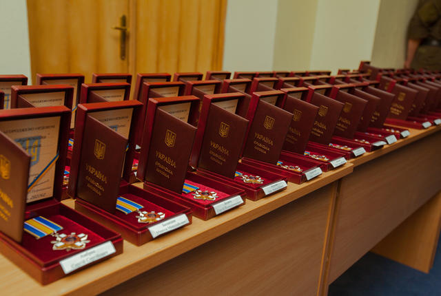 награды нацгвардия ато ордена