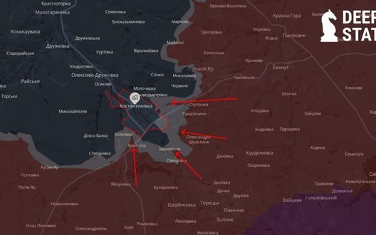 Покровськ–Мирноград–Костянтинівка: DeepState про ситуацію на фронті та тиск РФ на агломерацію