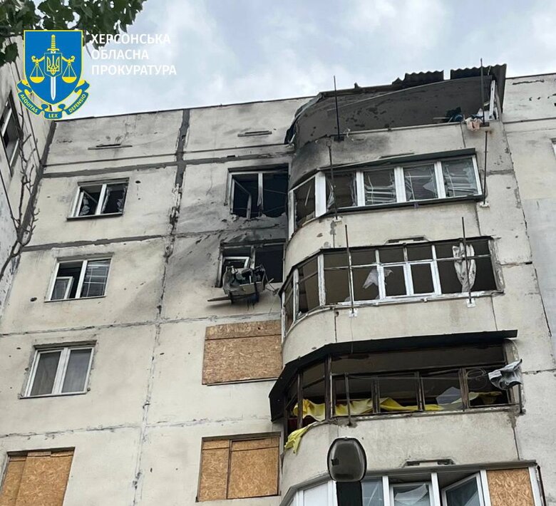Обстрелы Херсонской области