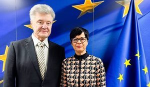Порошенко та єврокомісарка Кос обговорили прискорення євроінтеграції України