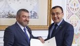 Новопризначений посол Вірменії Сейранян передав копії вірчих грамот у МЗС України. ФОТО