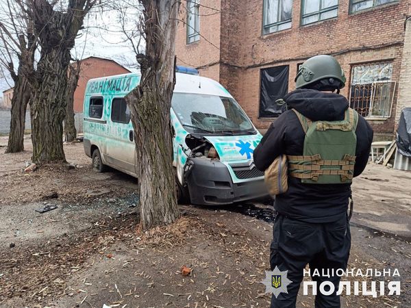 Последствия обстрелов Донецкой области 02