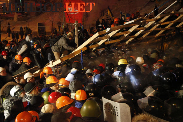 штурм евромайдана