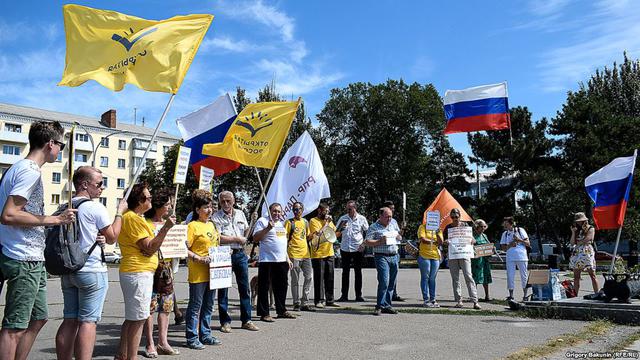 Мітинг за змінюваність влади відбувся в російському Ростові 01