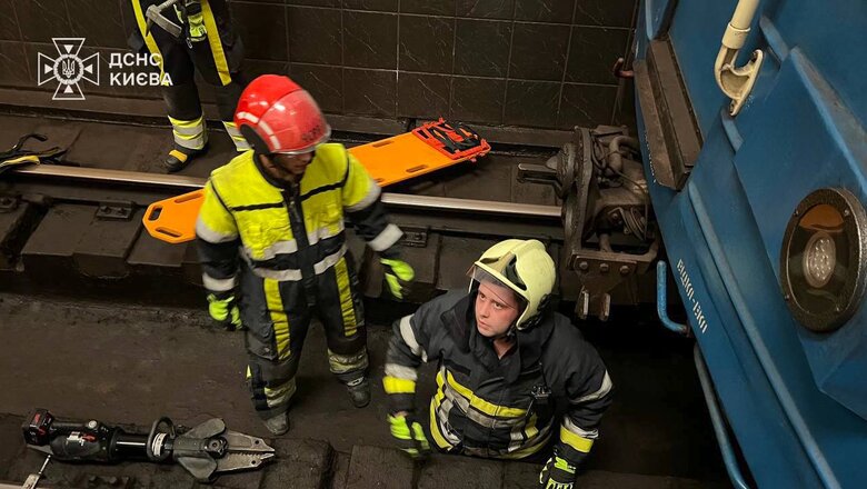 У Києві пасажир потрапив під потяг метро 27 червня