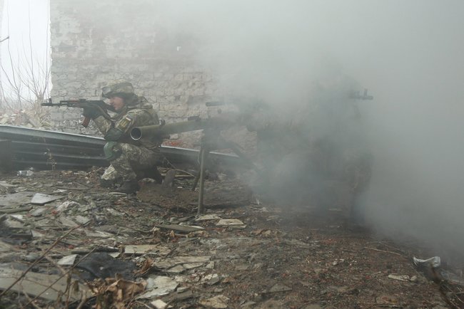 Особовий склад підрозділів вогневої підтримки відпрацював тактичні прийоми володіння штатним озброєнням у районі ООС 11