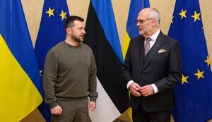 Зеленский встретился с президентом Эстонии Карисом. ФОТОрепортаж