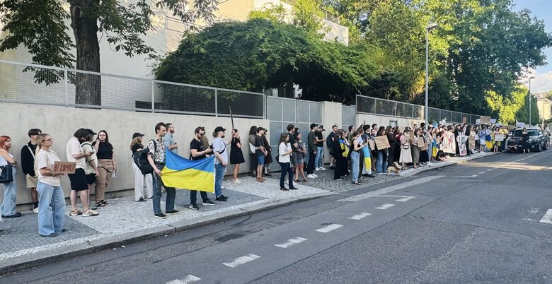 протест Прага