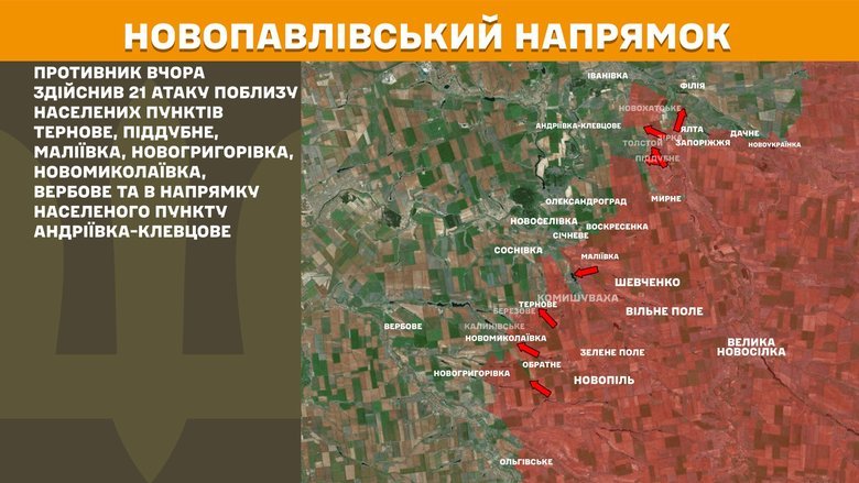 General Staff map
