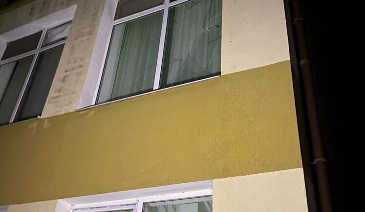 Enemy attacked Poltava region with Shaheds: house, administrative building, and power line were damaged. There is power outage. PHOTOS