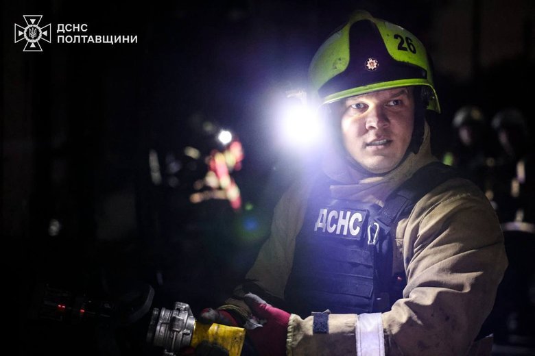Ворог ударив дронами по Полтавщині