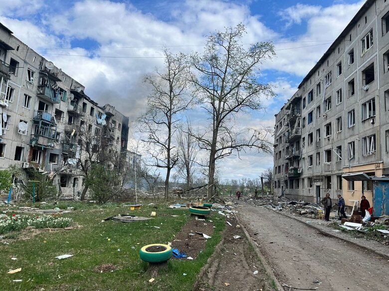 Удар по Очеретиному