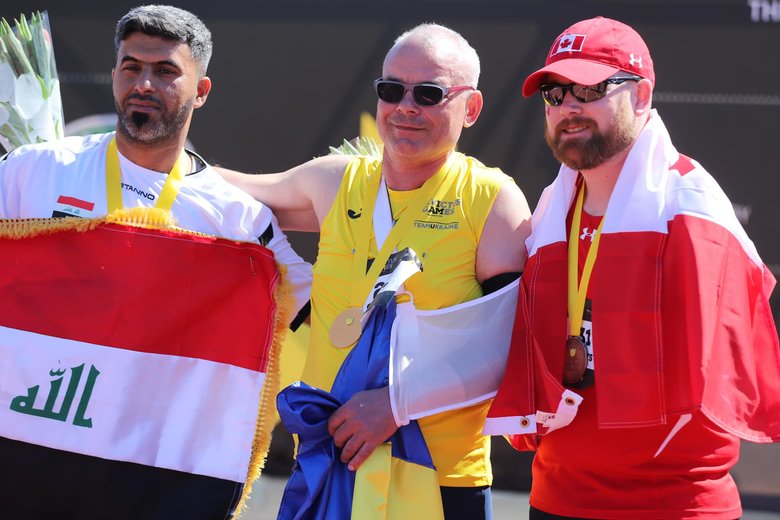 Україна здобула перші медалі на Invictus Games у Гаазі: взяли золото у штовханні ядра, срібло й бронзу у стрибках в довжину 04