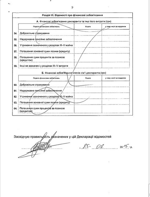 декларация прокурор