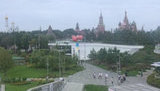 Прапор України запустили в небо біля Кремля. ВIДЕО