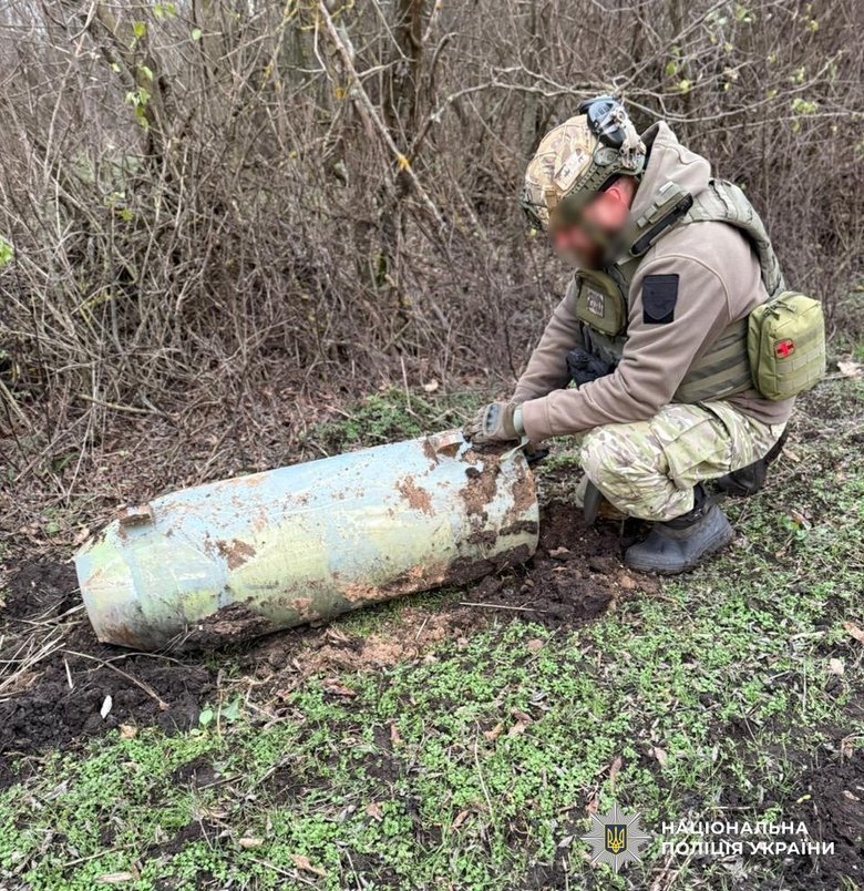 Вибухотехніки знешкодили 400-кілограмову бойову частину ракети Х-101 на Кіровоградщині