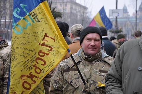 У Києві відбувся марш памяті захисників Дебальцівського плацдарму 03 У Києві відбувся марш памяті захисників Дебальцівського плацдарму 03