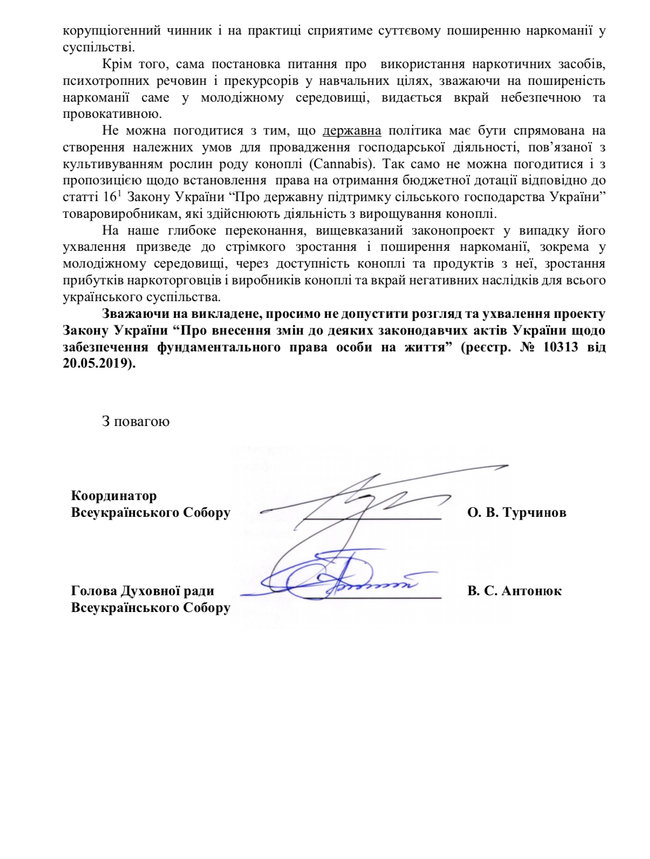 Легализация каннабиса будет способствовать распространению наркомании в обществе, - Турчинов 03
