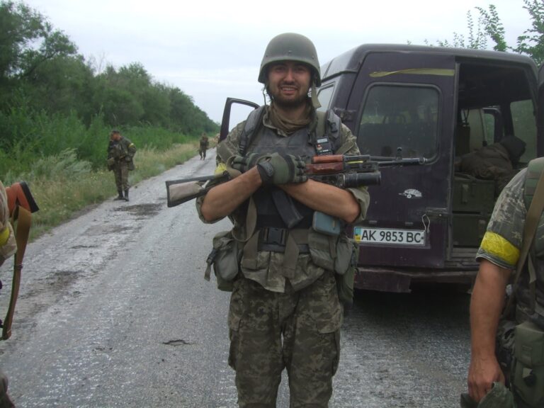 Maidan hero Vitaliy Derekh was killed in battle with Russians 03