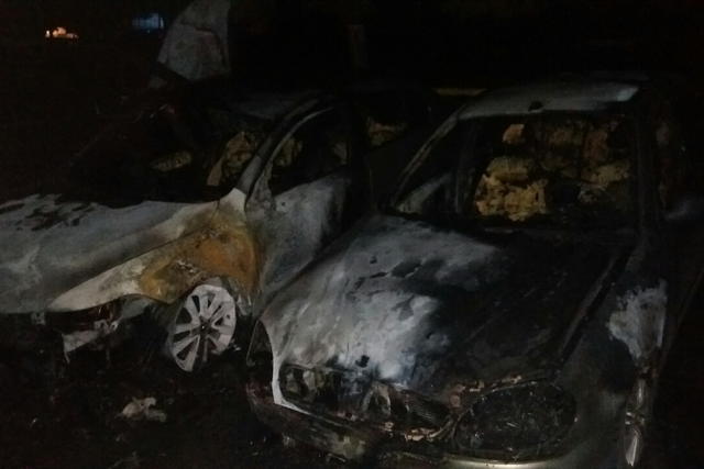 пожар харьков автомобиль
