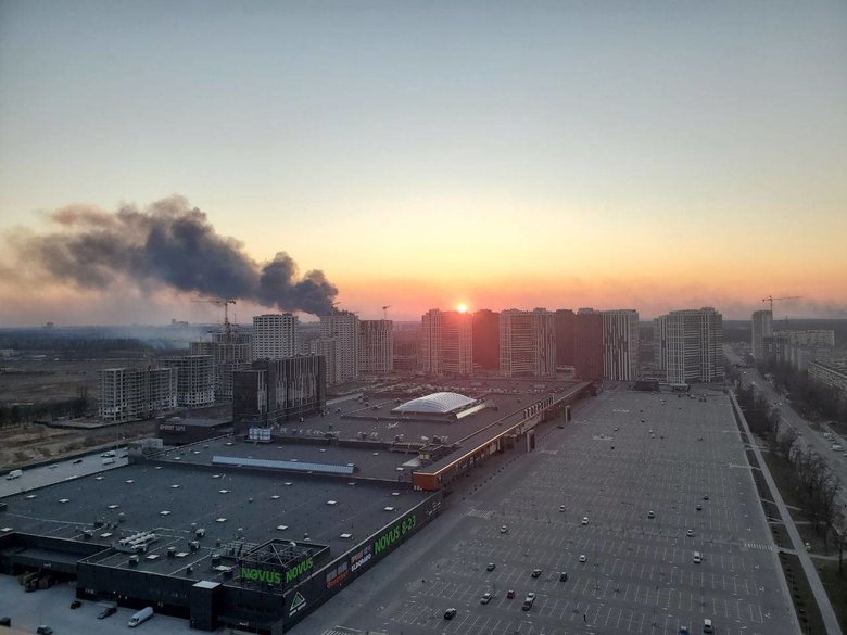 Two people died when Russian shells hit Kyivs Sviatoshynskyi district 04